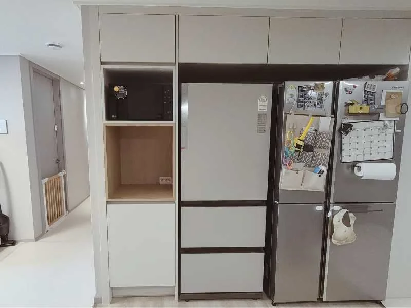 냉장고장 리폼 시공
